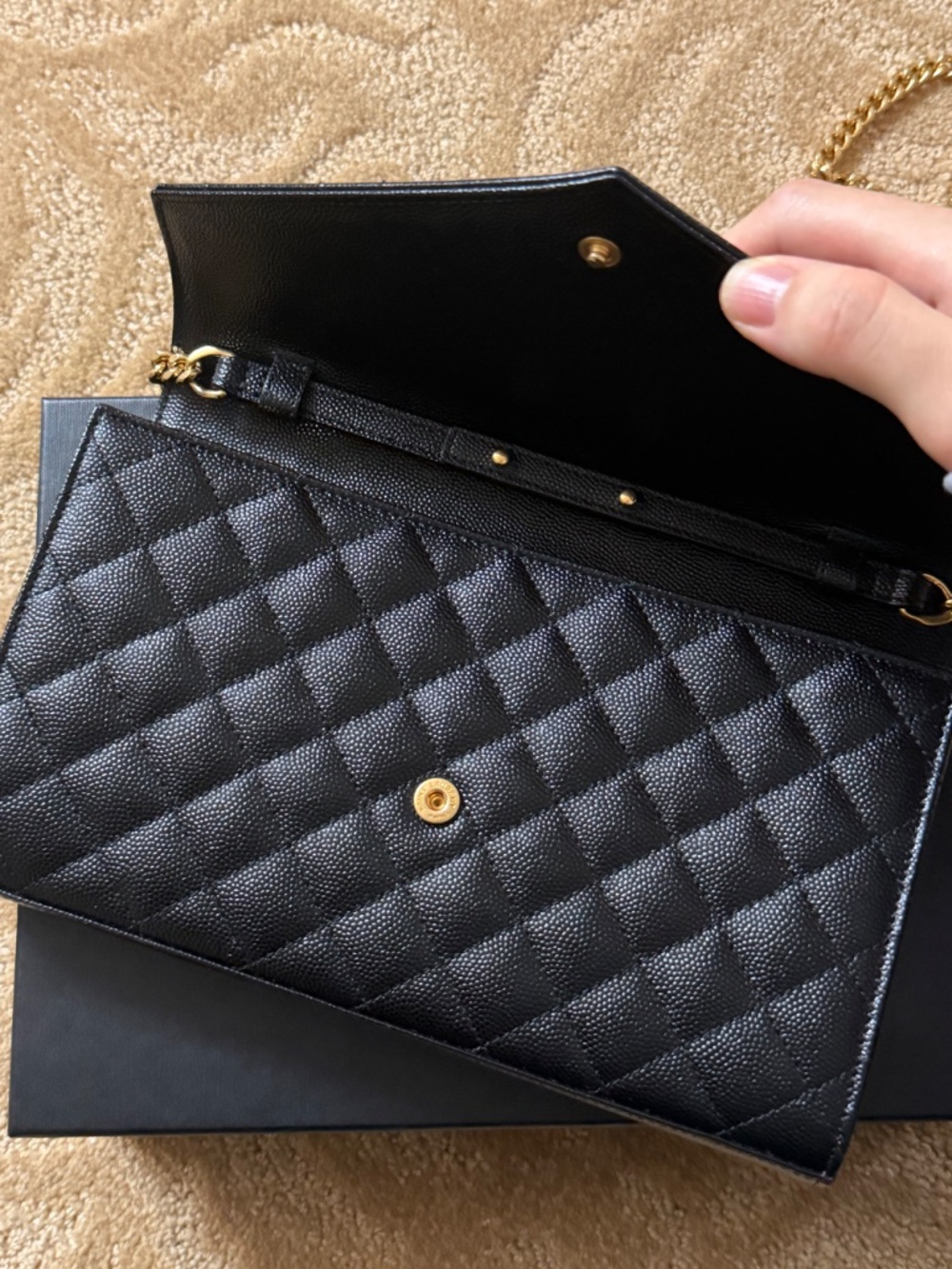 YSL Triquilt Bag - Picture 7 of 9
